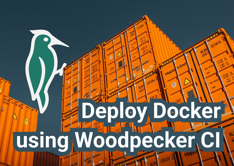 Woodpecker CI, Automation and scripts tool, Woodpecker CI restore