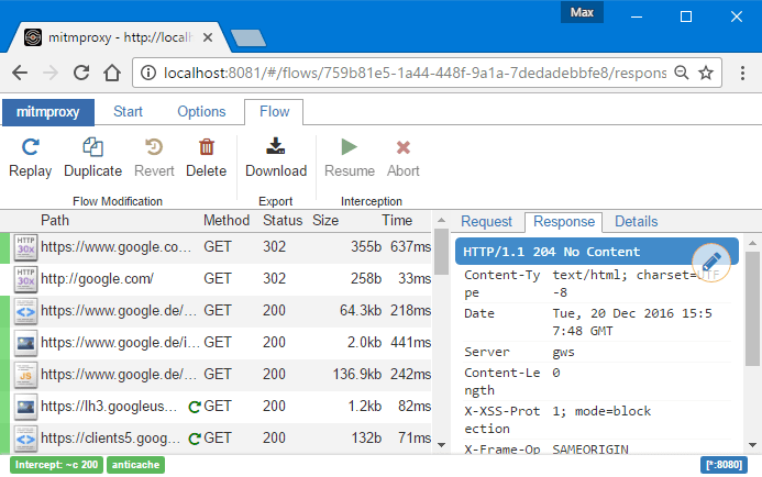 mitmproxy, mitmproxy download, Network management tool